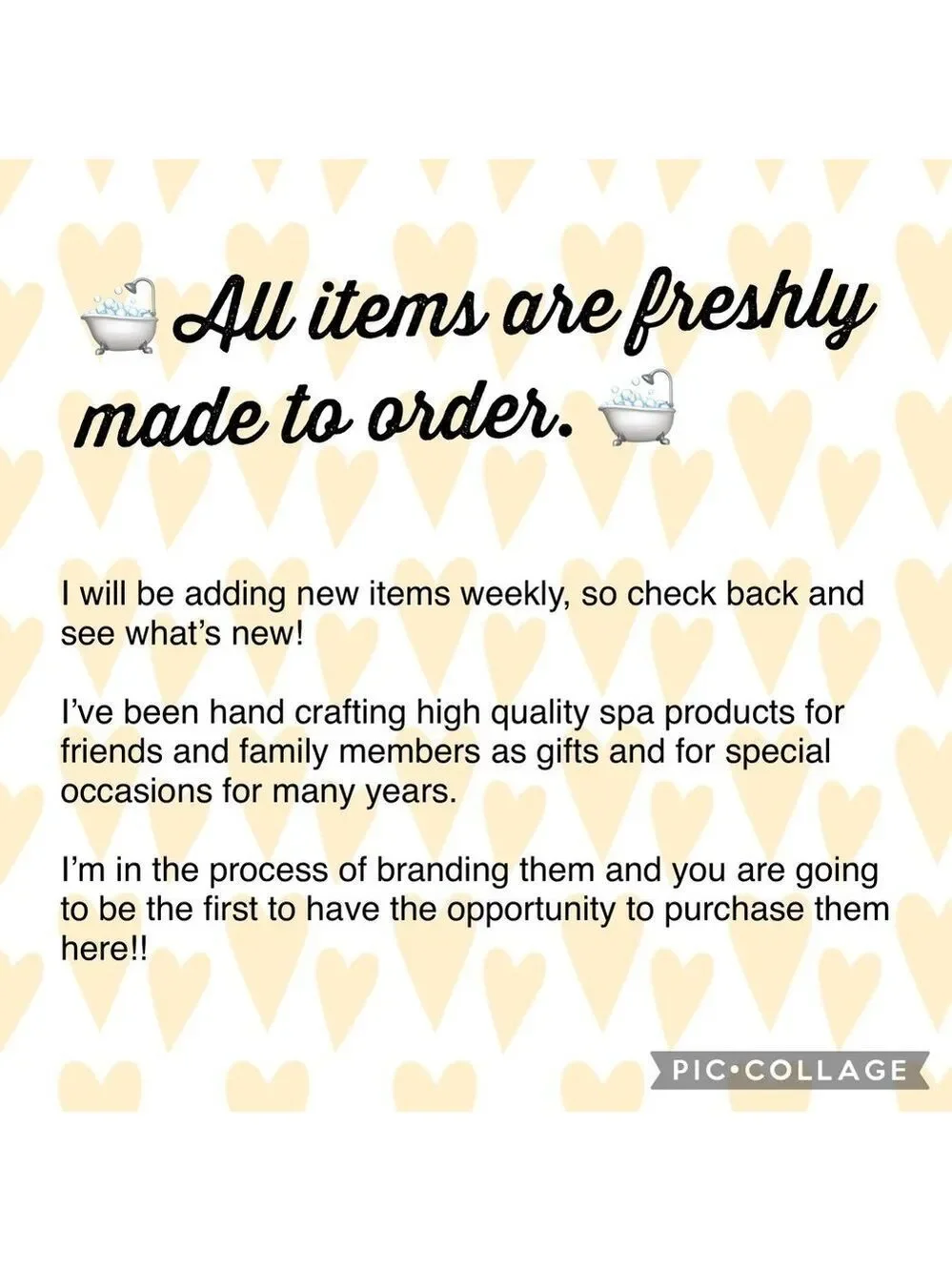 Hand Crafted All Natural Spa Products